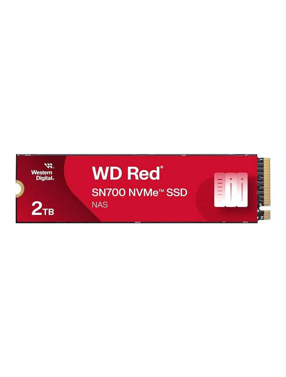 QNAP WD Red SN700 2TB NVMe Gen3 M.2 SSD