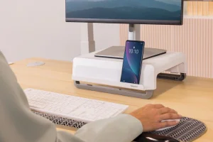 Stojan pod monitor Fellowes BREYTA bílý - obrázek 3
