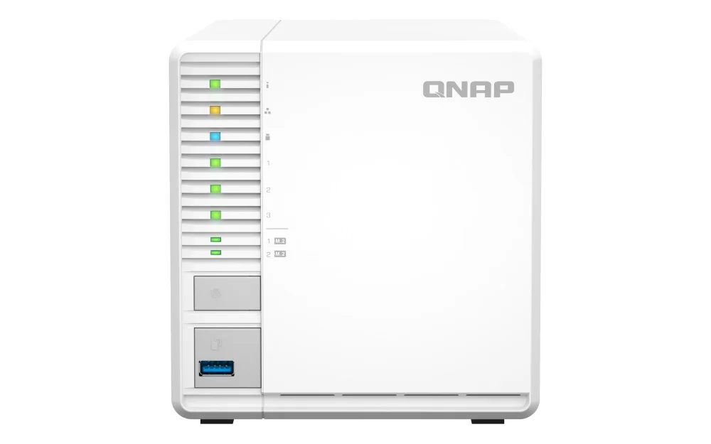 QNAP TS-364-8G NAS 3x SATA 8GB RAM 2x M.2 NVMe