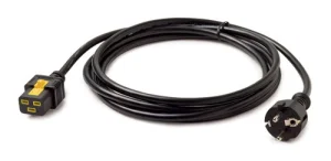 APC Power Cord, Locking C19 to CEE/7 Schuko, 3m