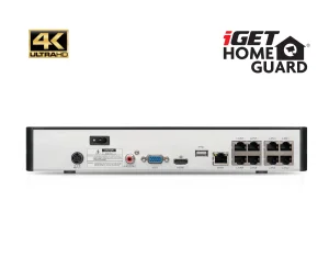 iGET HGNVK88504 NVR sada 8CH + 4x IP 4K kamera PoE - obrázek 7