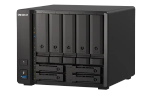 QNAP TS-h973AX-8G NAS Ryzen 8GB 9-bay 2,5/10GbE