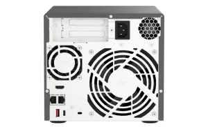QNAP TVS-h474-PT-8G NAS 4x SATA 8GB RAM ZFS - obrázek 8