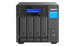 QNAP TVS-h474-PT-8G NAS 4x SATA 8GB RAM ZFS