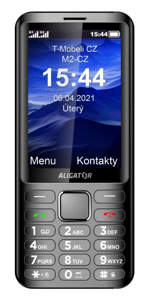 ALIGATOR D950 Dual sim antracit - obrázek 2