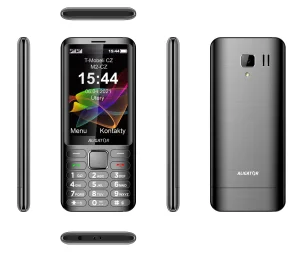 ALIGATOR D950 Dual sim antracit - obrázek 3