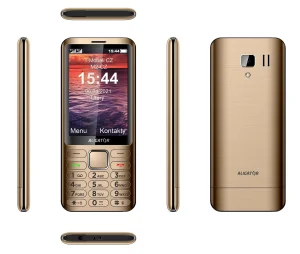 ALIGATOR D950 Dual sim zlatý - obrázek 5