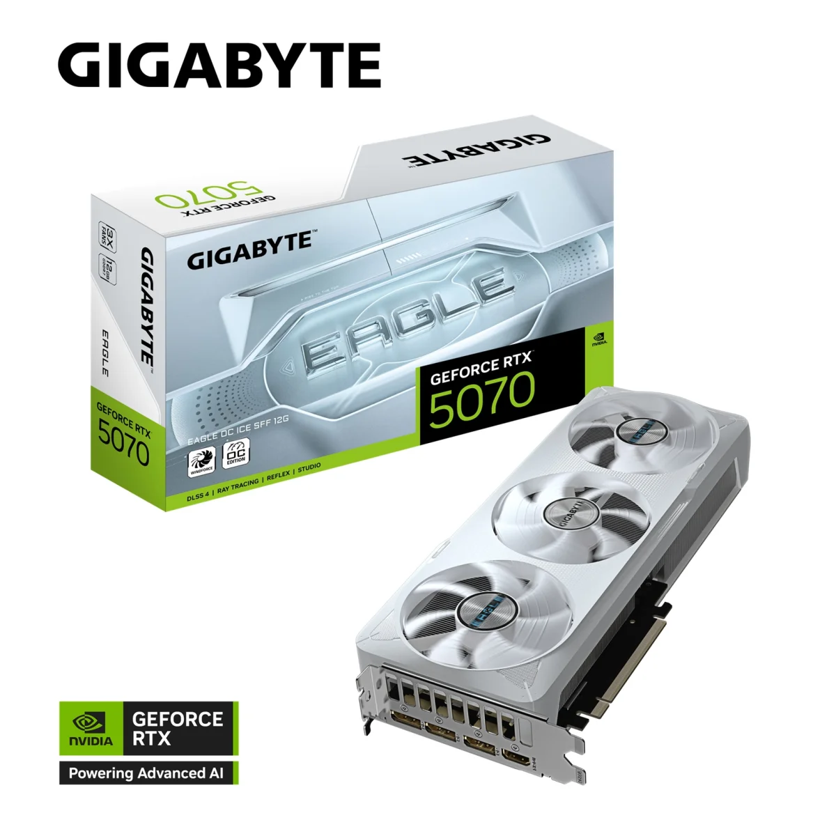 GIGABYTE GeForce RTX 5070 EAGLE ICE SFF 12GB GDDR7