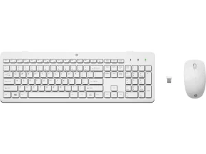 HP 230 klávesnice a myš/bezdrátová/white CZ/SK