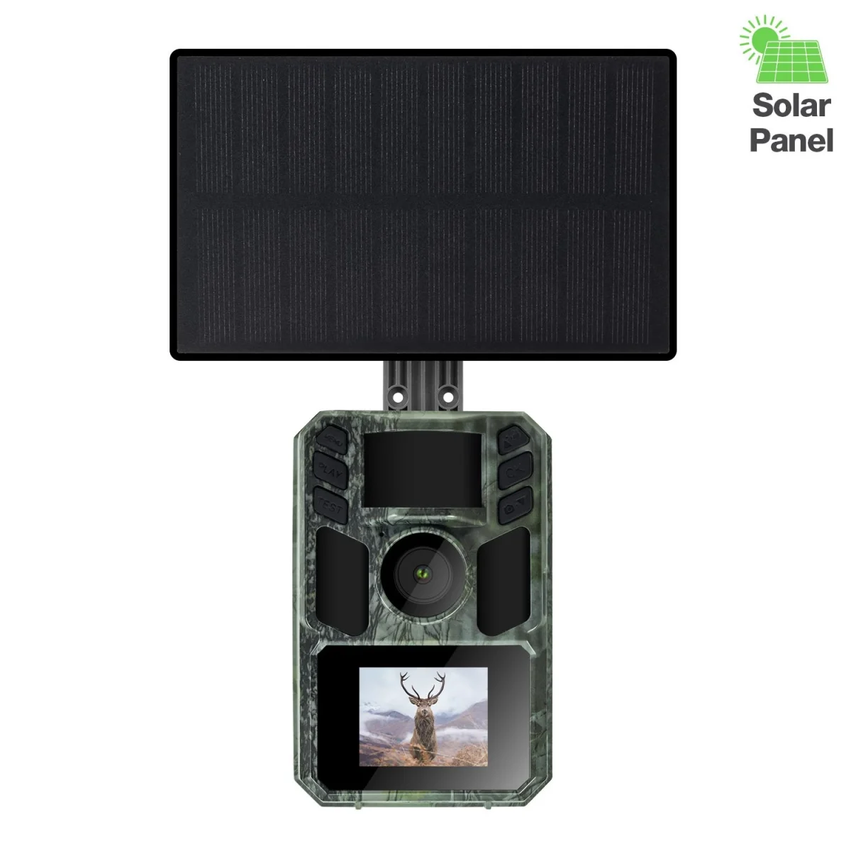EVOLVEO StrongVision Solar WiFi, fotopast & bezpečnostní kamera, solární panel, 5.000mAh