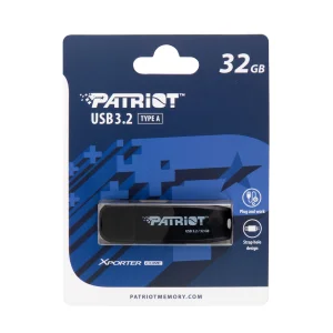 Patriot XPORTER CORE/32GB/USB 3.2/USB-A/Černá - obrázek 3