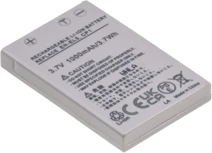 Baterie T6 Power Nikon EN-EL5, CP1, 1000mAh, 3,7Wh, šedá