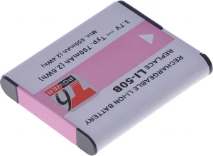 Baterie T6 Power pro Li-50B, D-Li92, DB-100, VW-VBX090, NP-150, LB-050, LB-052, 730mAh, 2,7Wh - obrázek 2