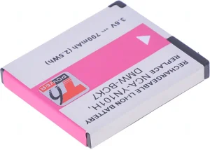 Baterie T6 Power Panasonic DMW-BCK7, DMW-BCK7E, NCA-YN101H, NCA-YN101F, NCA-YN101G, 700mAh, 2,5Wh - obrázek 2