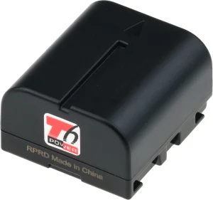 Baterie T6 Power JVC BN-VF707U, BN-VF707, 750mAh, 5,4Wh, šedá - obrázek 3