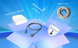 Tenda K4P-4CR - NVR sada 4CH, 4x IP kamera 4MP, PoE, IP67 - obrázek 3