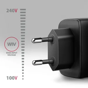 AXAGON ACU-PQ45 GaN nabíječka do sítě 45W, 2x port (USB-A + USB-C), PD3.0/PPS/QC4+/SFC 2.0/AFC/Apple - obrázek 6
