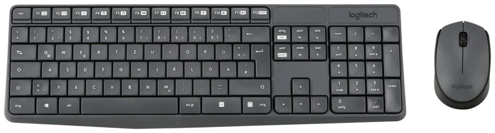 bezdrátový set Logitech Wireless Desktop MK235,CZ/SK