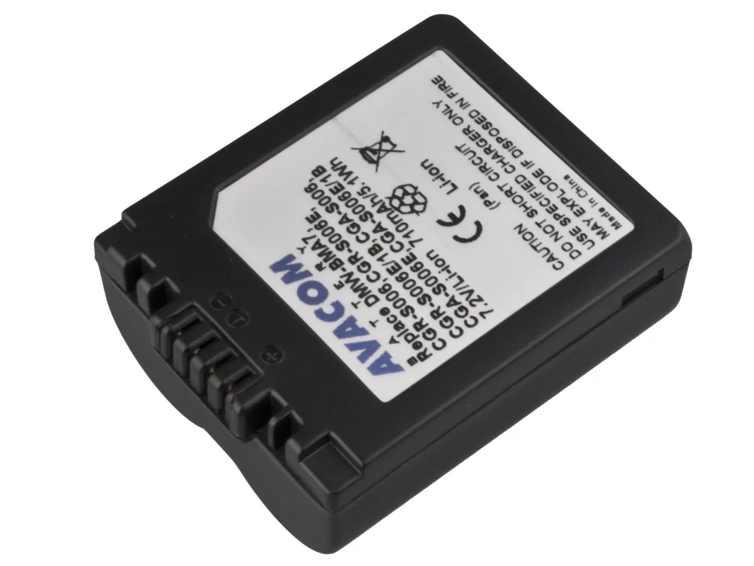 Baterie AVACOM Panasonic CGA-S006  Li-ion 7.2V
