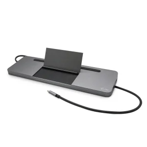 i-tec USB-C Metal Ergonomic 4K 3x Display Dokovací stanice