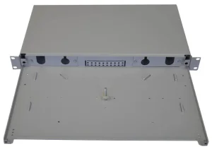 19" Optická vana 12xSC simplex včetně kazety šedá - obrázek 2