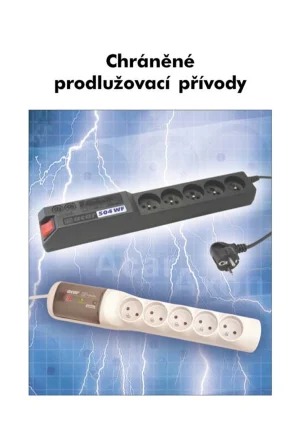 19" napáj.pan.Acar 504WF 5x230V-5m black+přep.ochr - obrázek 8