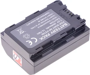 Baterie T6 Power pro Sony NP-FZ100, 2040mAh, 14,7Wh - obrázek 2