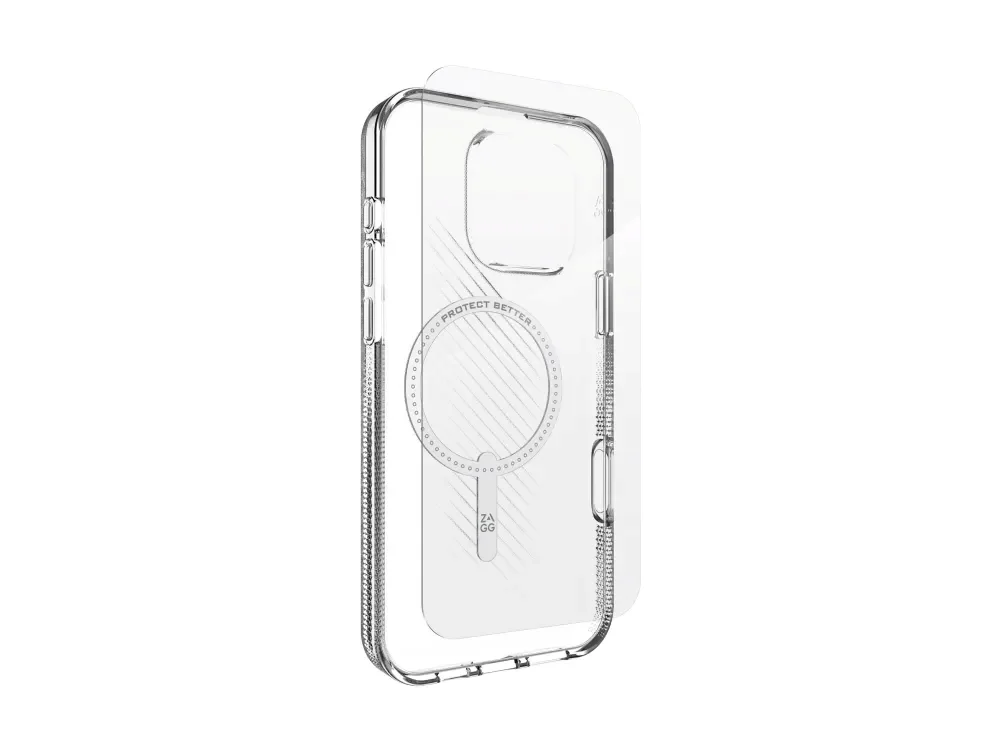 ZAGG Bundle Luxe SNAP PCR sklo 360 Apple iPhone 16 Pro Max Průhledný