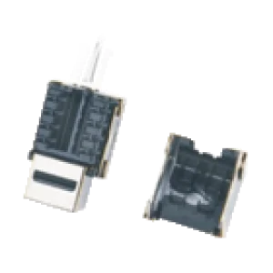 DATACOM Keystone CAT6  STP silver dual-mini - obrázek 2