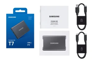 Samsung T7/4TB/SSD/Externí/Šedá/5R - obrázek 5