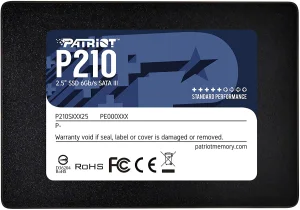 PATRIOT P210/1TB/SSD/2.5"/SATA/3R