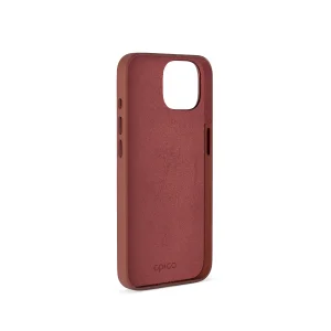 Epico Mag+ kožený kryt iPhone 15 - hnědá - obrázek 3