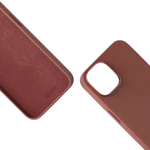 Epico Mag+ kožený kryt iPhone 15 - hnědá - obrázek 4