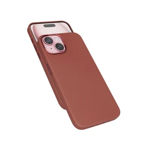 Epico Mag+ kožený kryt iPhone 15 - hnědá