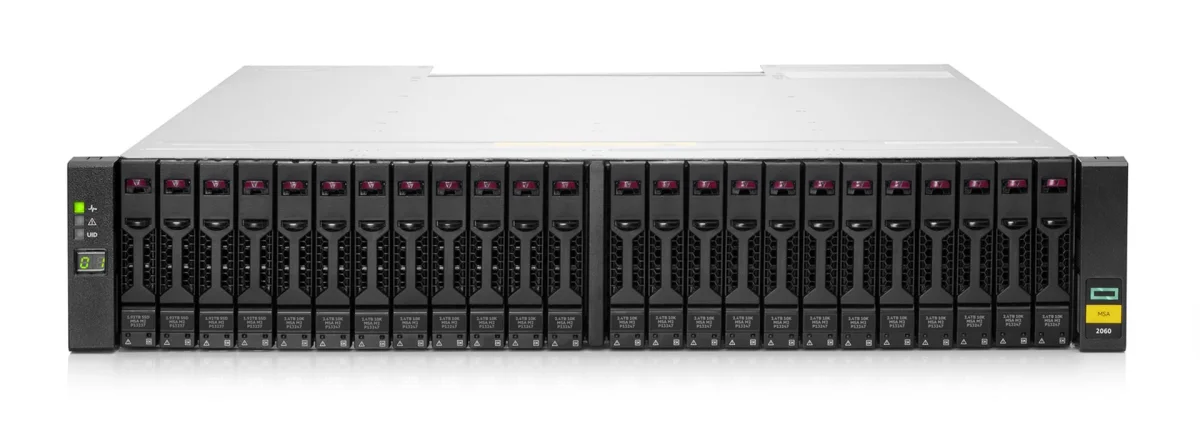 HPE MSA 2060 2U 24drive SFF skříň