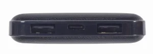 GEMBIRD powerbanka 10 000 mAh černá - obrázek 2