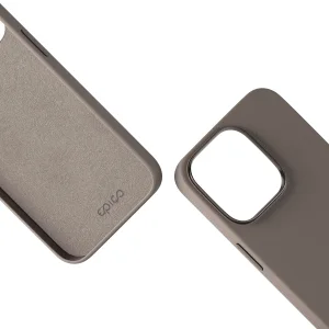 Epico Mag+ kožený kryt iPhone 15 Pro Max - písková - obrázek 4