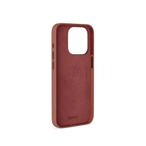 Epico Mag+ kožený kryt iPhone 15 Pro Max - hnědá - obrázek 3