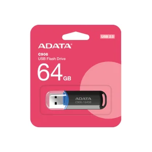 ADATA C906/64GB/USB 2.0/USB-A/Černá - obrázek 3