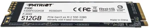 PATRIOT P300/512GB/SSD/M.2 NVMe/5R - obrázek 4