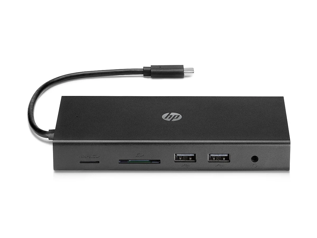HP cestovní USB-C multifunkční hub