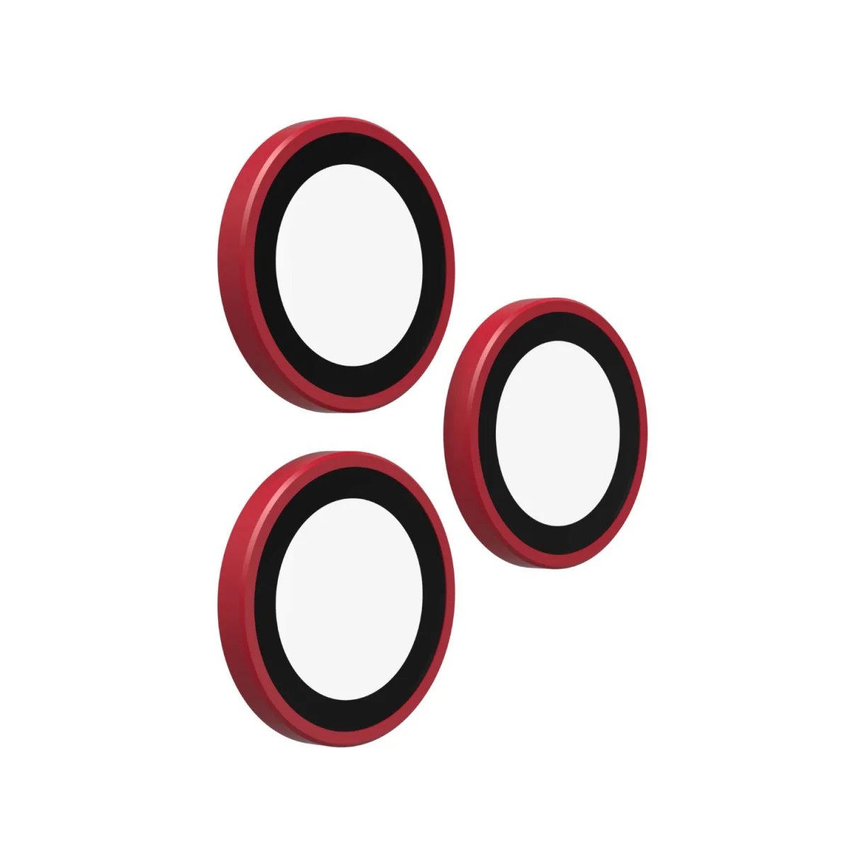 ZAGG Ochranná čočka Premium pro Apple iPhone 17 Pro/Pro Max 16 Pro/Pro Max/15 Pro/Pro Max - červená