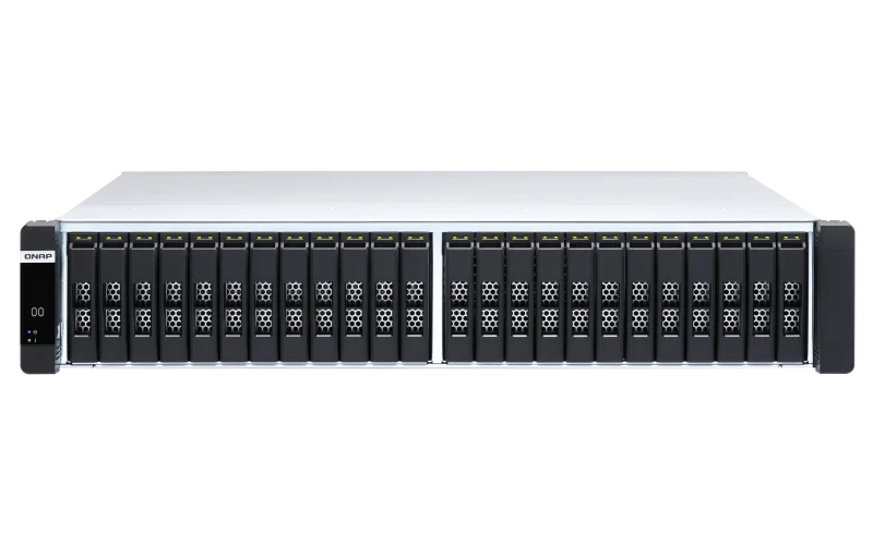 QNAP ES2486dc NAS 24x 2,5" SAS 96GB RAM Xeon duální řadič