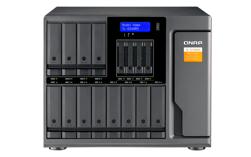 QNAP TL-D1600S - úložná jednotka JBOD SATA, desktop