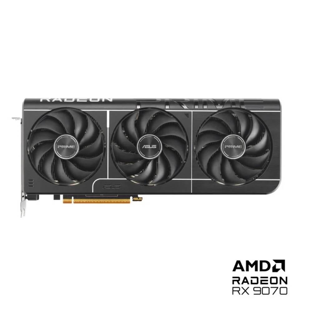 ASUS PRIME RX 9070 Herní GPU 16GB GDDR6