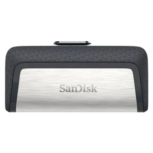 SanDisk Ultra Dual/256GB/USB 3.1/USB-A + USB-C/Šedá