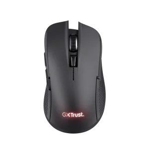 TRUST GXT931/Herní/Laserová/Pro praváky/7 200 DPI/Drátová+bezdrátová/Černá - obrázek 3