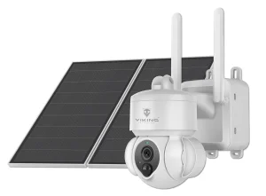 Solární HD kamera Viking HDs03 4G/20000mAh/barevné noční vidění/IP66/aplikace/notifikace/bílá