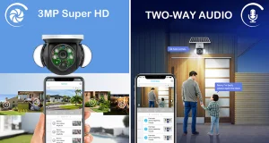 Solární HD kamera Viking HDs01 4G/12000mAh/barevné noční vidění/IP66/aplikace/notifikace - obrázek 3