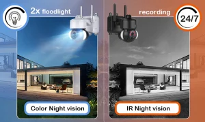 Solární HD kamera Viking HDs01 4G/12000mAh/barevné noční vidění/IP66/aplikace/notifikace - obrázek 5